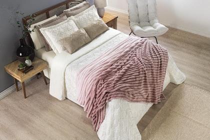 Imagem de Cobertor Casal Queen para Frio intenso Dupla Face super macio varias cores e modelos