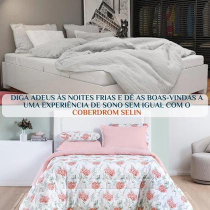 Imagem de Cobertor Casal Queen Size Grosso Selin 100%Algodao