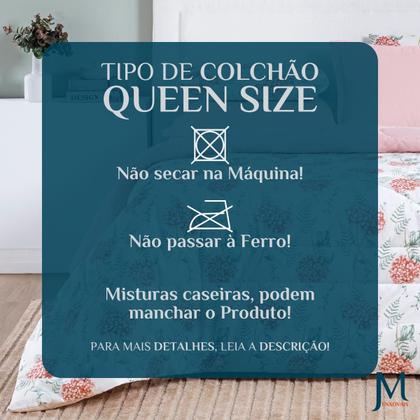 Imagem de Cobertor Casal Queen Size Grosso Selin 100%Algodao