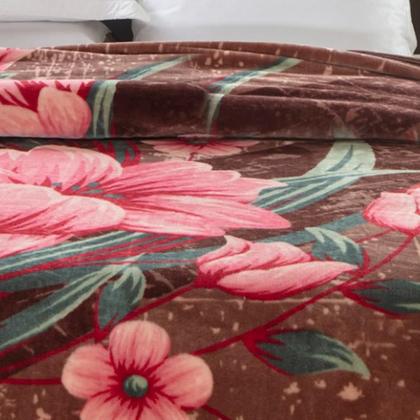 Imagem de Cobertor Casal Raschel Plus Jolitex Microfibra 1,80 x 2,20m