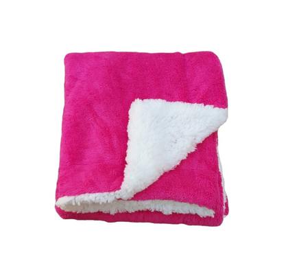 Imagem de Cobertor Coberdrom Manta E Sherpa Bebê Saida Maternidade Pink