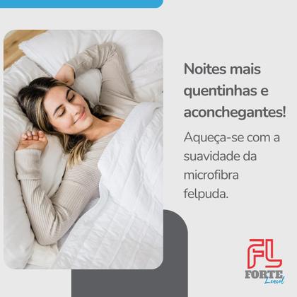Imagem de Cobertor Coberta Manta Casal Soft Veludo Microfibra 2,00 X 1,80