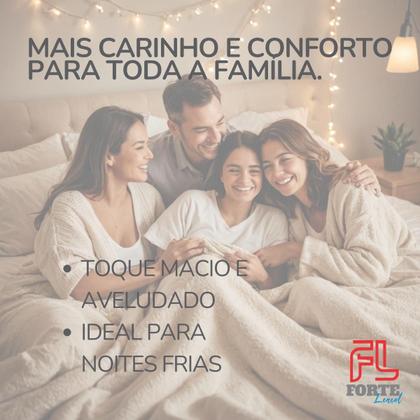 Imagem de Cobertor Coberta Manta Casal Soft Veludo Microfibra 2,00 X 1,80