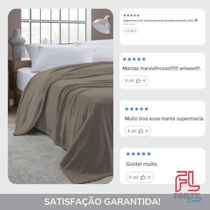 Imagem de Cobertor Coberta Manta Casal Soft Veludo Microfibra 2,00 X 1,80