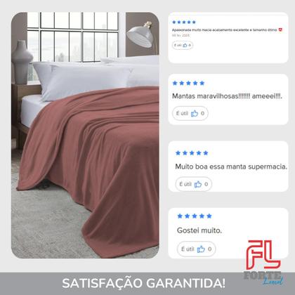 Imagem de Cobertor Coberta Manta Casal Soft Veludo Microfibra 2,00 X 1,80