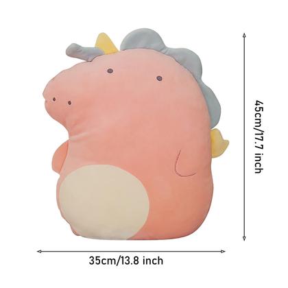 Imagem de Cobertor de almofada Travesseiro Cobertores multifuncionais Brinquedos de pelúcia de animais de desenho animado