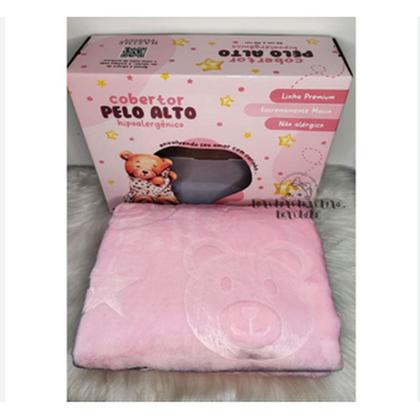 Imagem de Cobertor de Bebe Alto Relevo Hazime Linha Premium Hipoalérgico 90X110 Cm