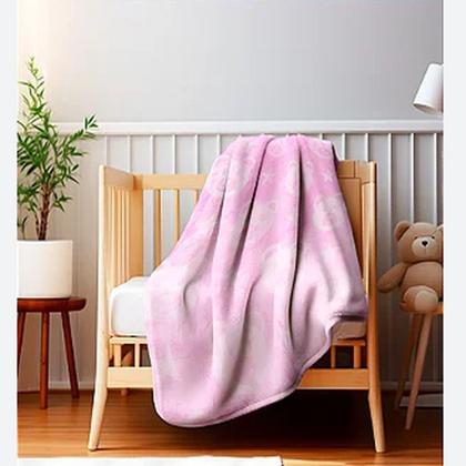 Imagem de Cobertor de Bebe Alto Relevo Hazime Linha Premium Hipoalérgico 90X110 Cm