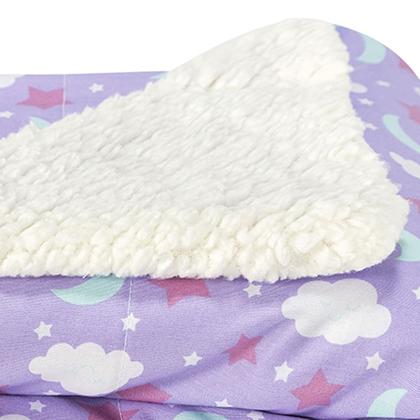 Imagem de Cobertor de Bebê Antialérgico Super Macio  Ideal para Berço e Carrinho  Várias Cores