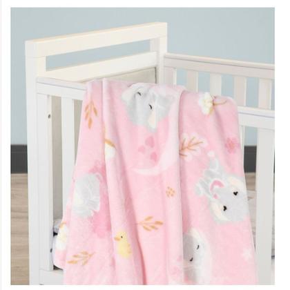 Imagem de Cobertor de Bebe Estampado Flannel 90X1,10M Camesa Antialérgico