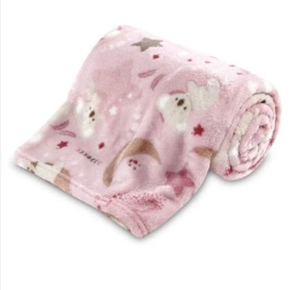 Imagem de Cobertor de Bebe Estampado Flannel 90X1,10M Camesa Antialérgico