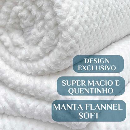Imagem de Cobertor De Casal Queen Size Fofinho e Grosso Kiley Antialergico