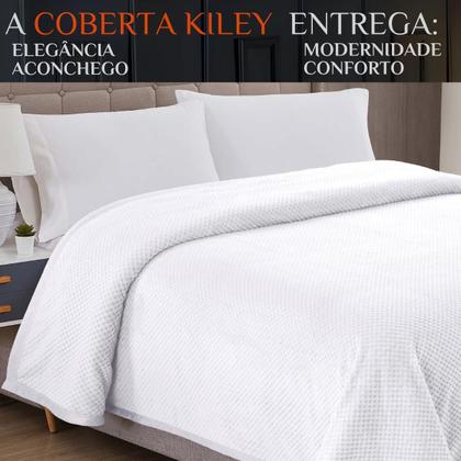 Imagem de Cobertor De Casal Queen Size Fofinho e Grosso Kiley Antialergico