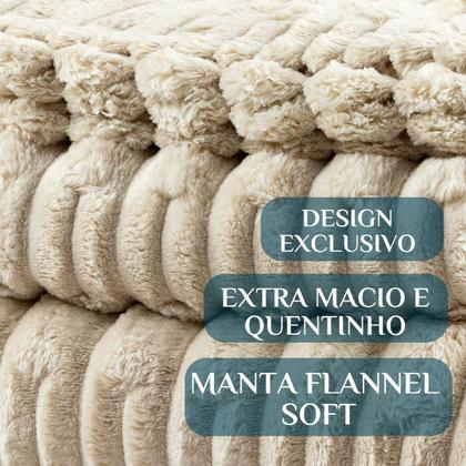 Imagem de Cobertor De Casal Queen Size Grosso Sophie Antialergico Supe Quentinho