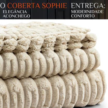 Imagem de Cobertor De Casal Queen Size Grosso Sophie Antialergico Supe Quentinho