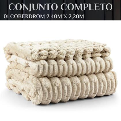 Imagem de Cobertor De Casal Queen Size Grosso Sophie Antialergico Supe Quentinho