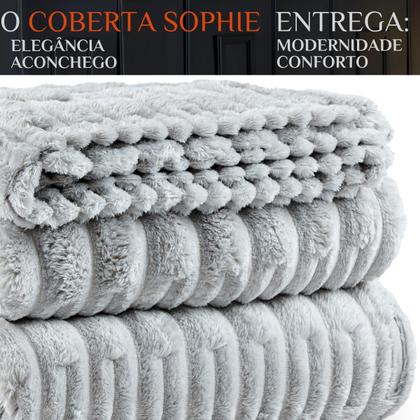 Imagem de Cobertor De Casal Queen Size Grosso Sophie Antialergico Supe Quentinho