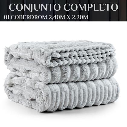 Imagem de Cobertor De Casal Queen Size Grosso Sophie Antialergico Supe Quentinho