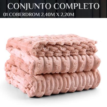 Imagem de Cobertor De Casal Queen Size Grosso Sophie Antialergico Supe Quentinho