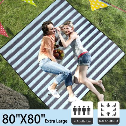 Imagem de Cobertor de piquenique ao ar livre HX&OD extra grande impermeável 200x200cm