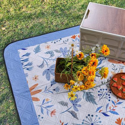 Imagem de Cobertor de piquenique DEWUR 200x200cm impermeável à prova de areia (branco)