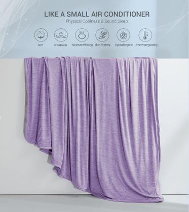 Imagem de Cobertor de resfriamento Marchpower Arc-Chill Twin Size para quem dorme quente