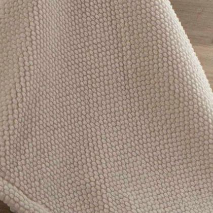 Imagem de Cobertor Dupla Face Dots 2,20x2,40m Bege Aveia Toque Macio Jolitex