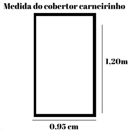 Imagem de Cobertor Dupla Face Luxo Com Estampa De Borboleta Quentinho De Sherpa