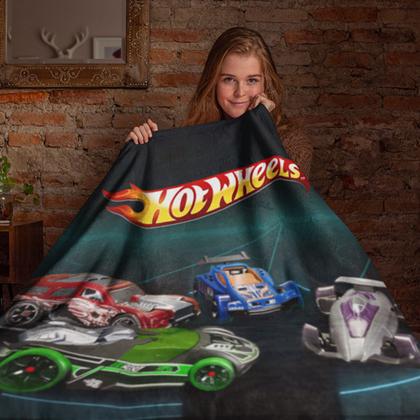 Imagem de Cobertor Duplo Hot Wheels 155x240cm Pele De Carneiro