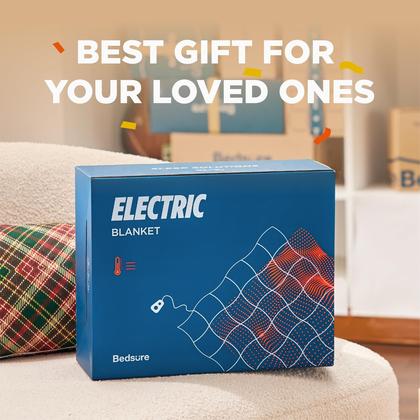 Imagem de Cobertor elétrico Bedsure Queen Size com controle duplo marrom