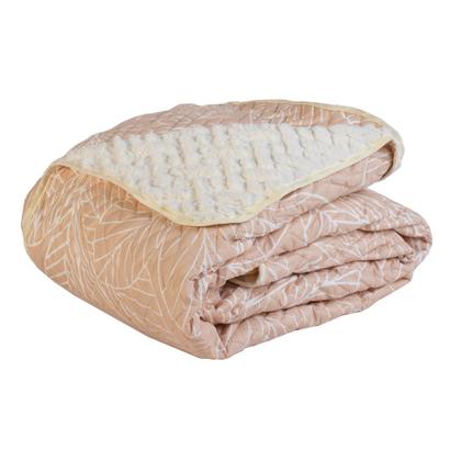 Imagem de Cobertor Estampado Queen Soft Matelado 01 Peça Sherpa