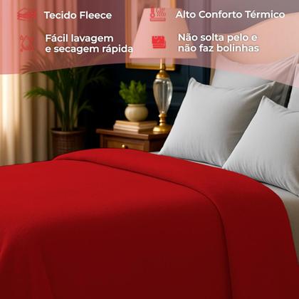 Imagem de Cobertor Fleece Manta Microfibra Arte Cazza Casal