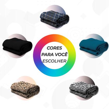 Imagem de Cobertor Fleece Manta Microfibra Arte Cazza Casal