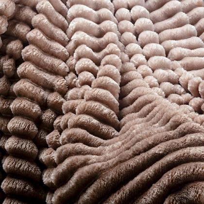 Imagem de Cobertor Fluffy Queen 01 Peça - Cappuccino