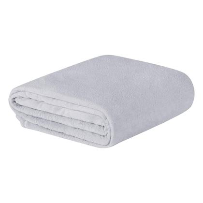 Imagem de Cobertor Frio Intenso Cama Casal Queen Mantinha Flannel Grid