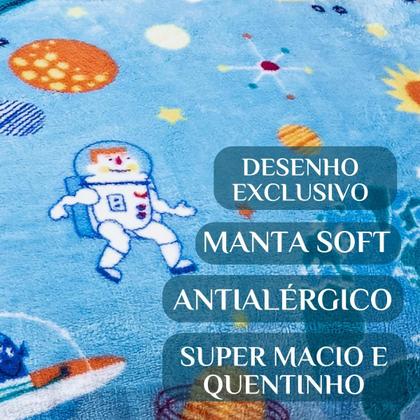 Imagem de Cobertor Grosso Cobredrom Infantil Mundo Kids Super Fofinha