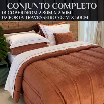 Imagem de Cobertor Grosso King Size Blair Veludo Macio E Algodão