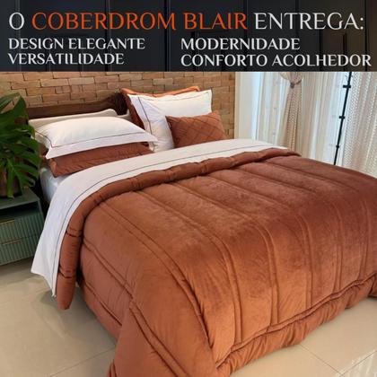 Imagem de Cobertor Grosso King Size Blair Veludo Macio E Algodão
