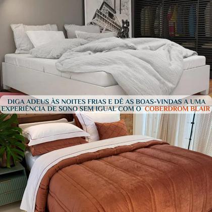Imagem de Cobertor Grosso King Size Blair Veludo Macio E Algodão