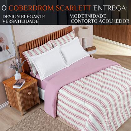Imagem de Cobertor Grosso King Size Estampado Scarlett Malha