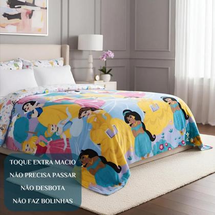 Imagem de Cobertor Grosso Princess Antialégico Quentinho De Verdade