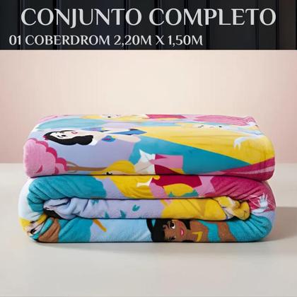 Imagem de Cobertor Grosso Princess Antialégico Quentinho De Verdade
