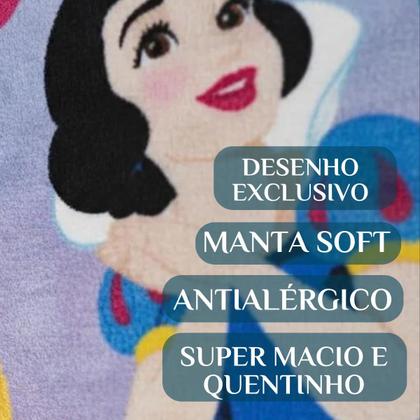Imagem de Cobertor Grosso Princess Antialégico Quentinho De Verdade
