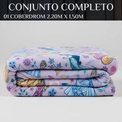 Imagem de Cobertor Grosso Princess Antialégico Quentinho De Verdade