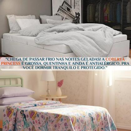 Imagem de Cobertor Grosso Princess Antialégico Quentinho De Verdade