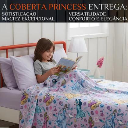 Imagem de Cobertor Grosso Princess Antialégico Quentinho De Verdade