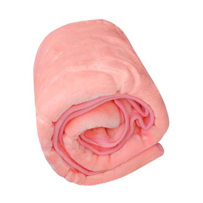 Imagem de Cobertor Infantil Bebe Frio Intenso Menina Alto Relevo 1,05cm x 90cm Toque Macio