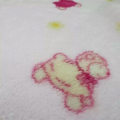 Imagem de Cobertor Infantil Bebê Pelo Alto 90x1,10m Bichinhos Divertidos Jolitex Ternille