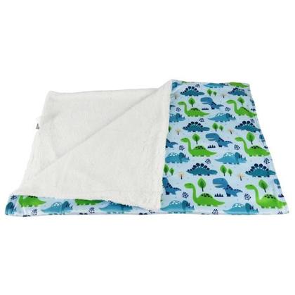 Imagem de Cobertor Infantil Printed Sherpam Dino 7,5X100cm Laço Bebê