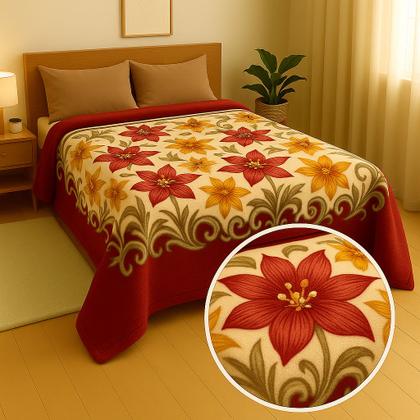 Imagem de Cobertor Jolitex Kyor Plus Microfibra Macio Antialérgico